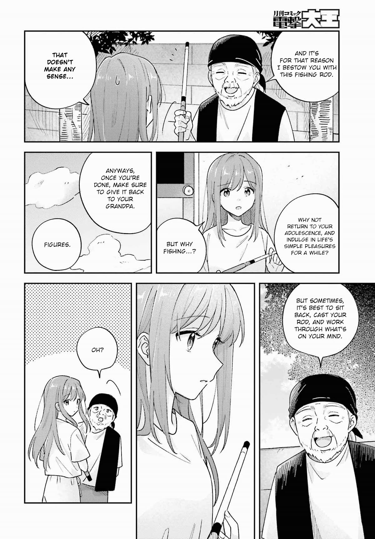 Adachi to Shimamura (Moke Yuzuhara) Chapter 37.1 page 14 - Chapter 37.1: Hometown Dog