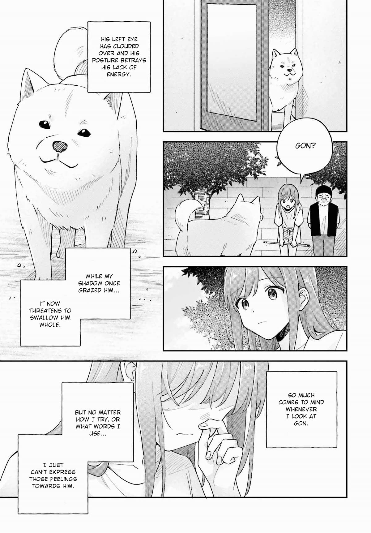Adachi to Shimamura (Moke Yuzuhara) Chapter 37.1 page 15 - Chapter 37.1: Hometown Dog