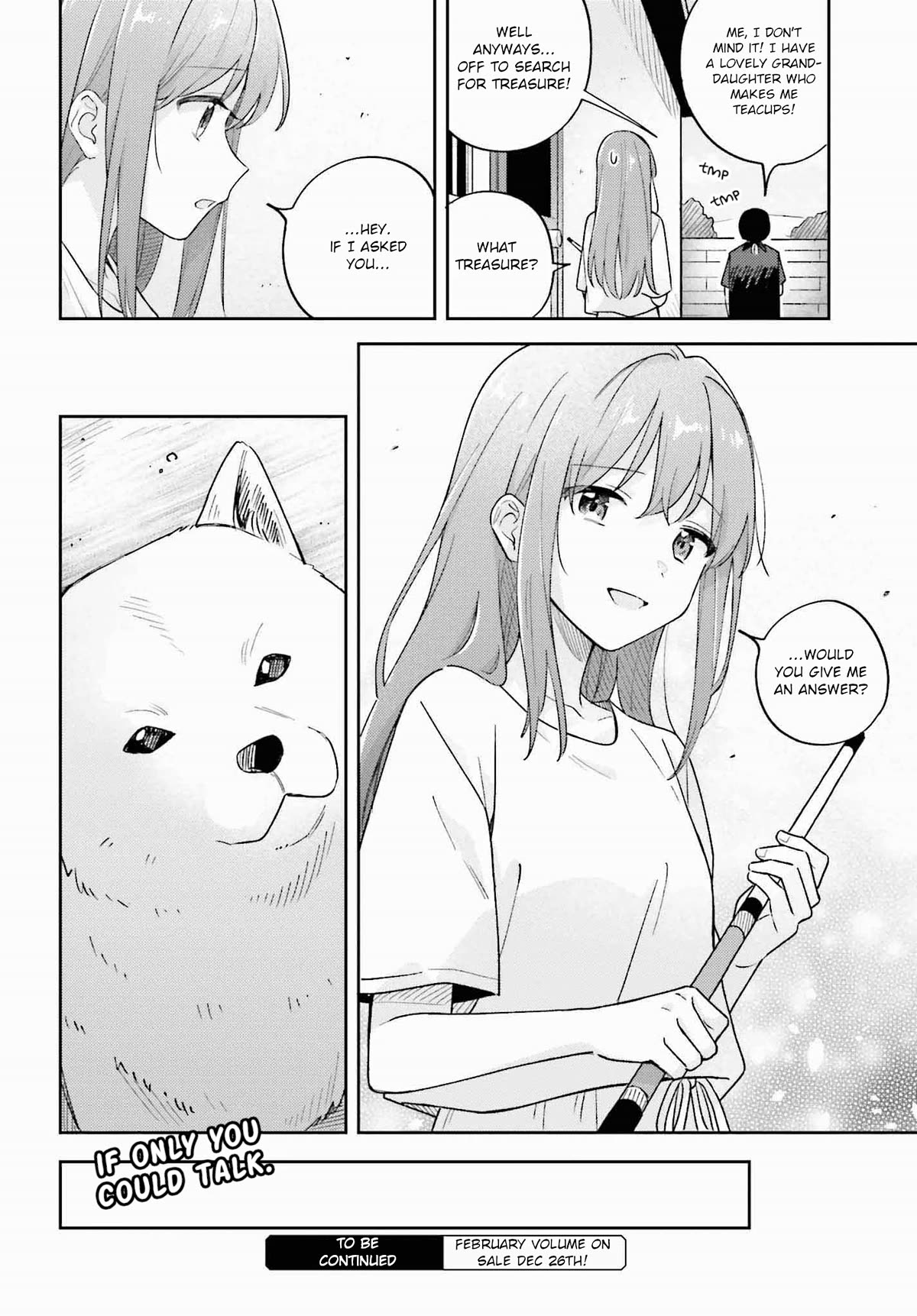 Adachi to Shimamura (Moke Yuzuhara) Chapter 37.1 page 18 - Chapter 37.1: Hometown Dog