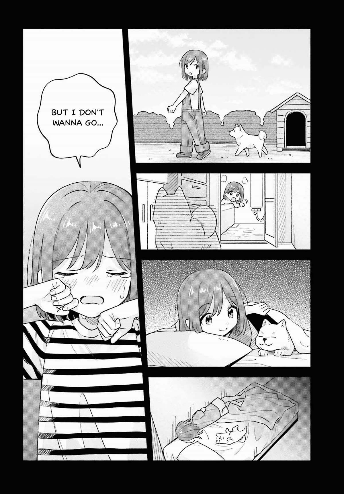 Adachi to Shimamura (Moke Yuzuhara) Chapter 37.1 page 4 - Chapter 37.1: Hometown Dog