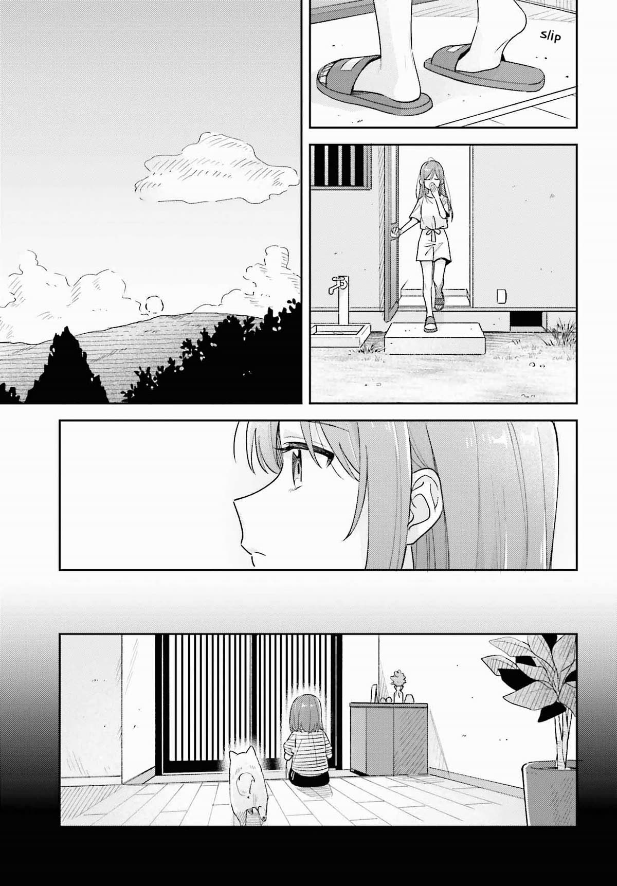 Adachi to Shimamura (Moke Yuzuhara) Chapter 37.1 page 9 - Chapter 37.1: Hometown Dog