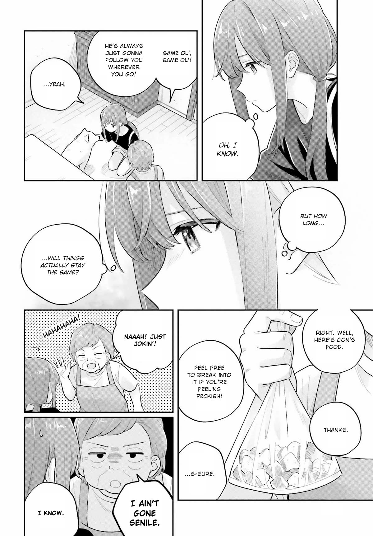 Adachi to Shimamura (Moke Yuzuhara) Chapter 37.2 page 2 - Chapter 37.2: Hometown Dog 2