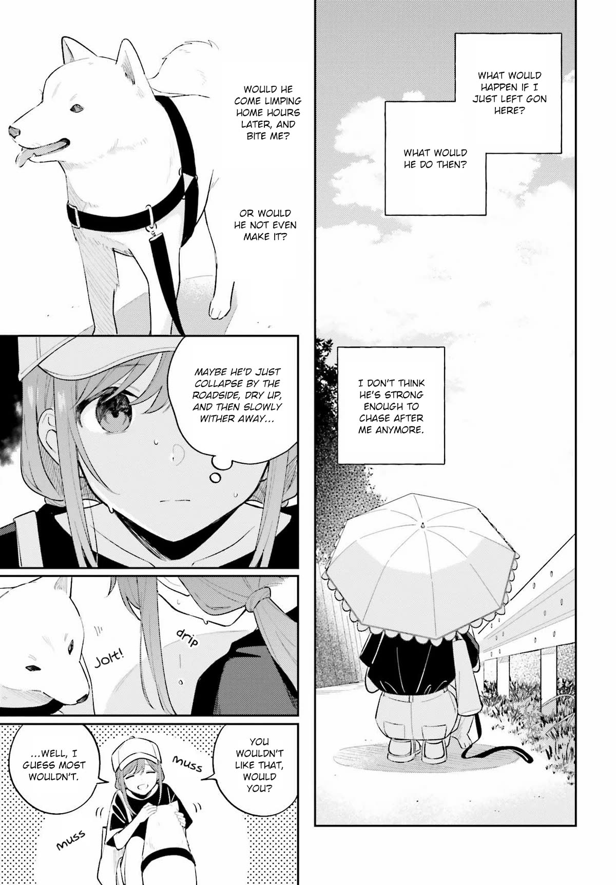Adachi to Shimamura (Moke Yuzuhara) Chapter 37.2 page 7 - Chapter 37.2: Hometown Dog 2