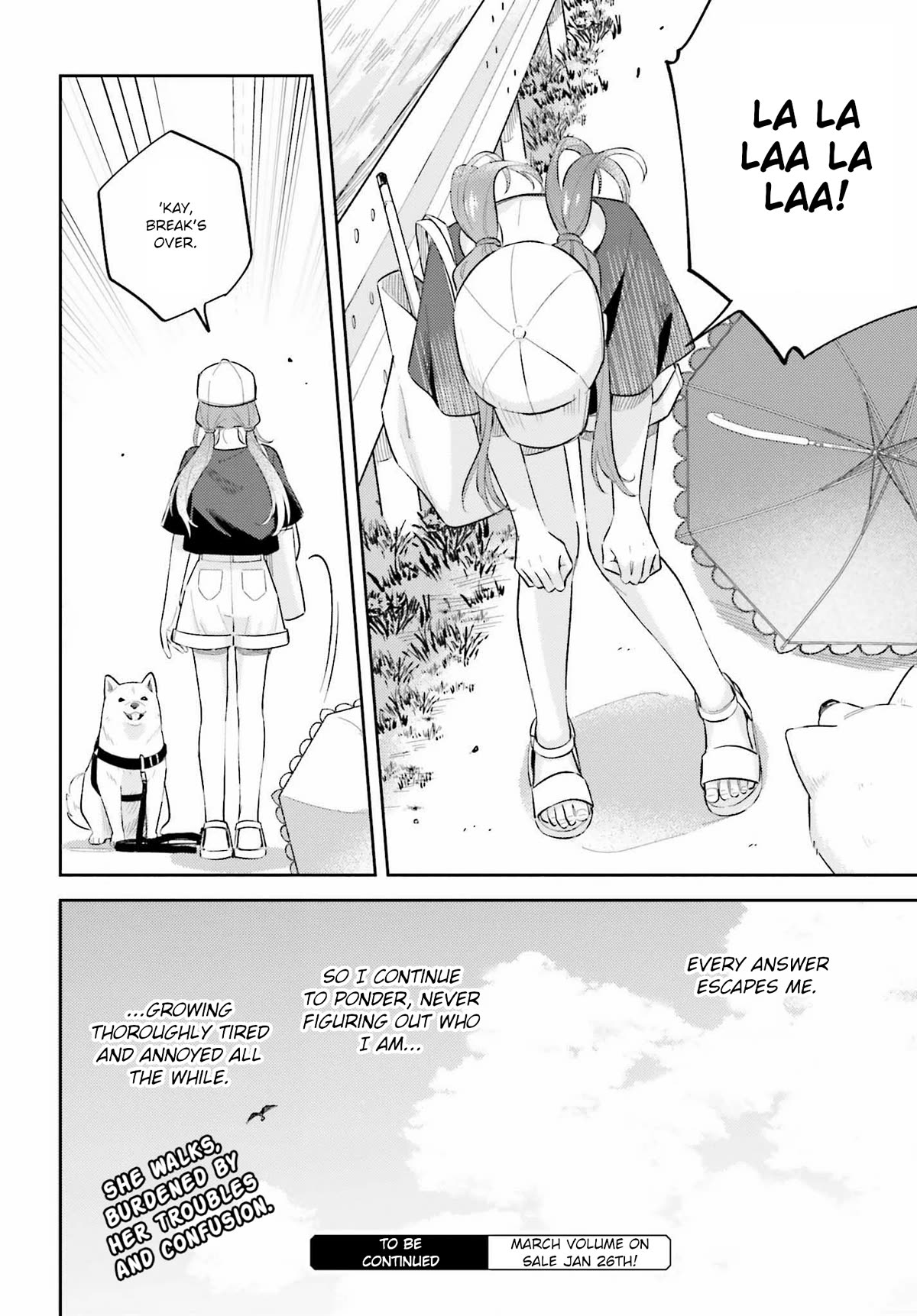Adachi to Shimamura (Moke Yuzuhara) Chapter 37.2 page 8 - Chapter 37.2: Hometown Dog 2