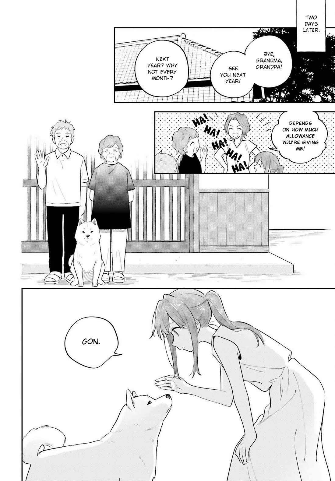 Adachi to Shimamura (Moke Yuzuhara) Chapter 38 page 16 - Chapter 38: Hometown Dog 2