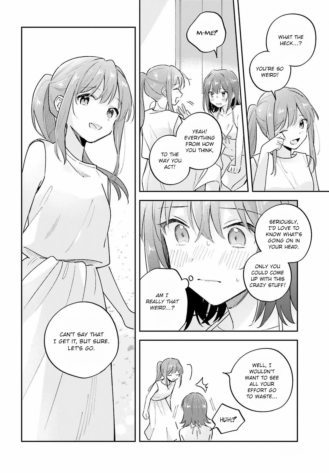Adachi to Shimamura (Moke Yuzuhara) Chapter 39.1 page 12 - Chapter 39.1: Complications of Love 1 Part 1