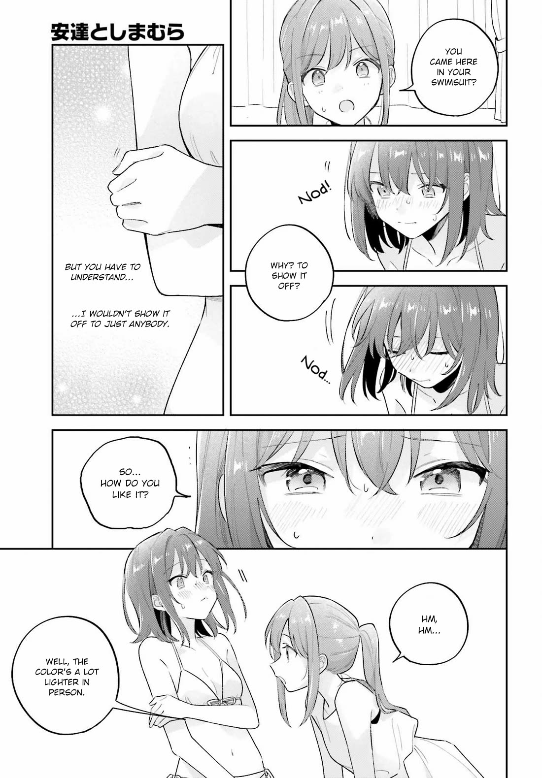 Adachi to Shimamura (Moke Yuzuhara) Chapter 39.1 page 9 - Chapter 39.1: Complications of Love 1 Part 1