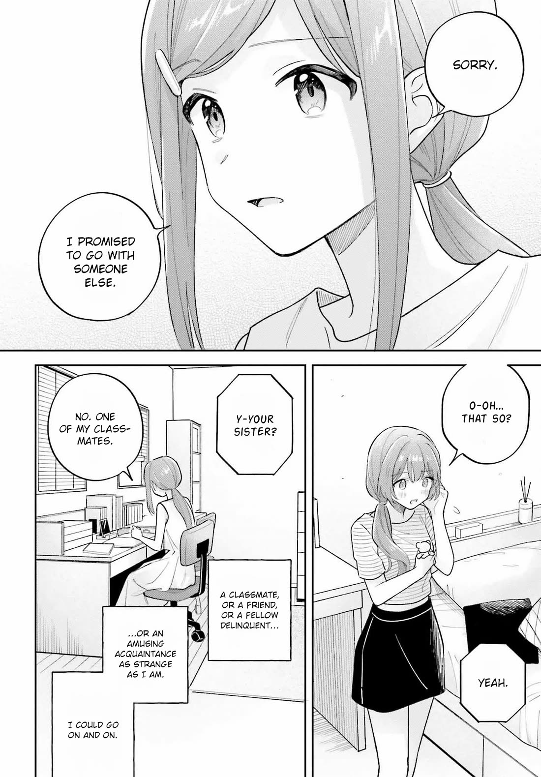 Adachi to Shimamura (Moke Yuzuhara) Chapter 39.3 page 10 - Chapter 39.3: Complications of Love 2