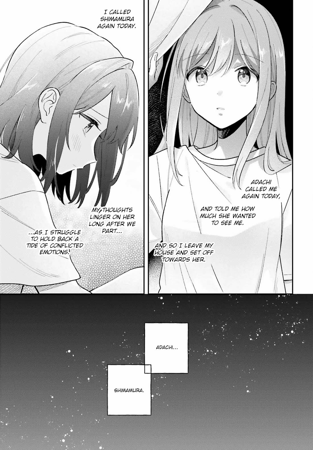 Adachi to Shimamura (Moke Yuzuhara) Chapter 39.3 page 5 - Chapter 39.3: Complications of Love 2