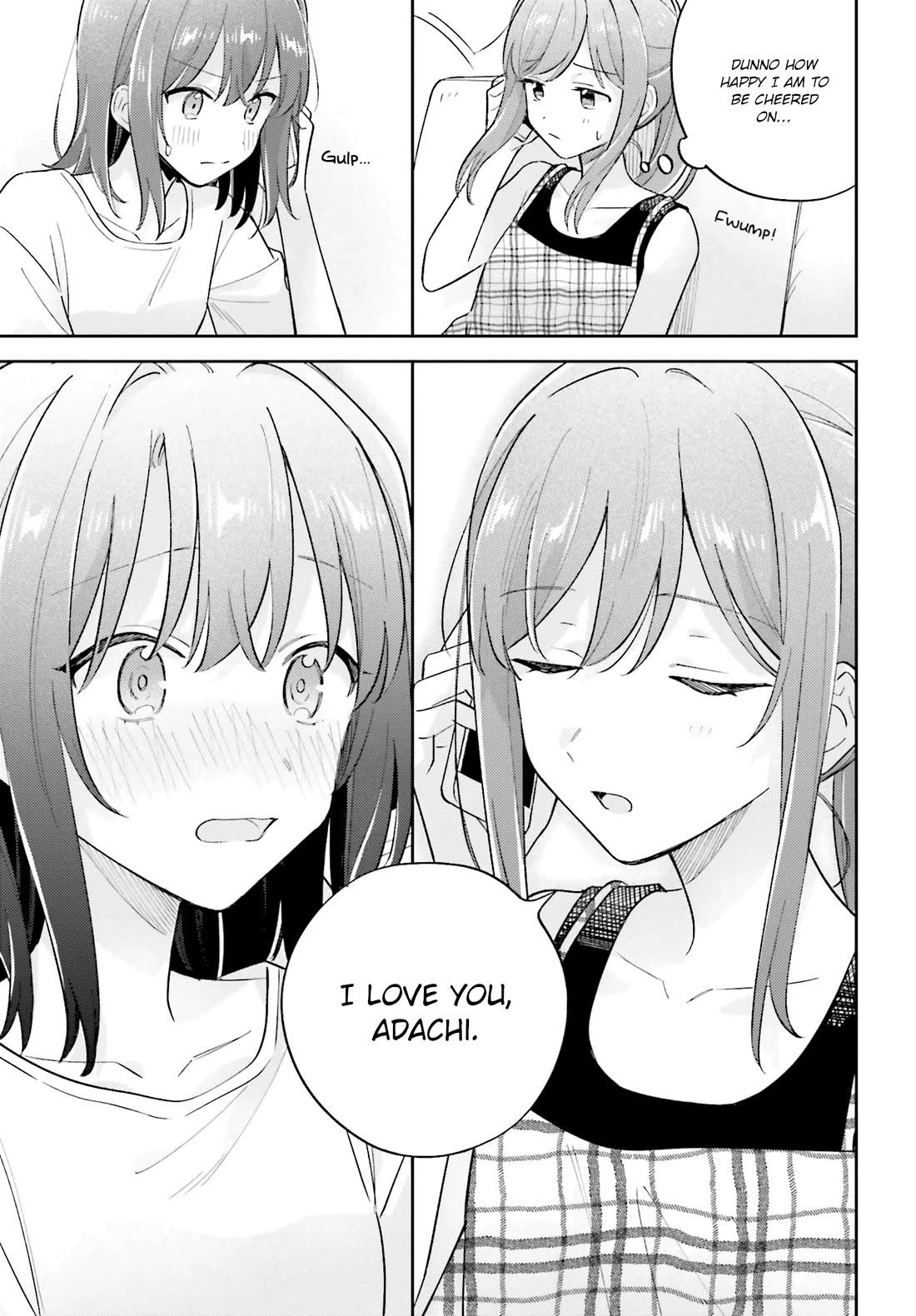 Adachi to Shimamura (Moke Yuzuhara) Chapter 39 page 15 - Chapter 39: The Warmth of Your Smile