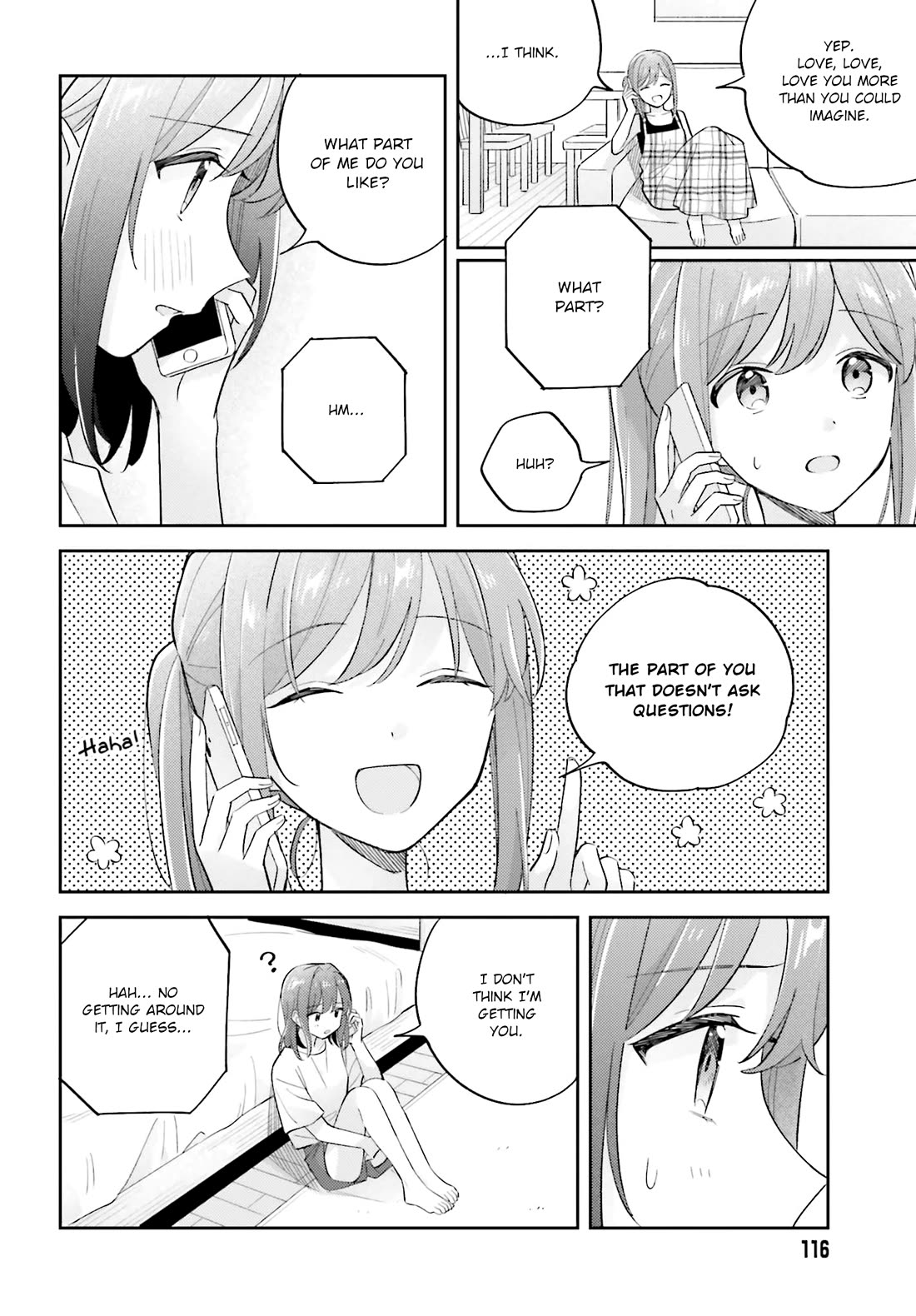 Adachi to Shimamura (Moke Yuzuhara) Chapter 39 page 16 - Chapter 39: The Warmth of Your Smile
