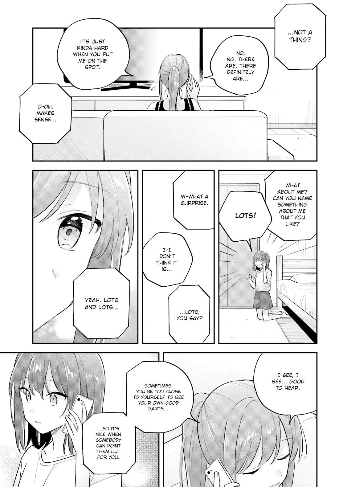 Adachi to Shimamura (Moke Yuzuhara) Chapter 39 page 17 - Chapter 39: The Warmth of Your Smile