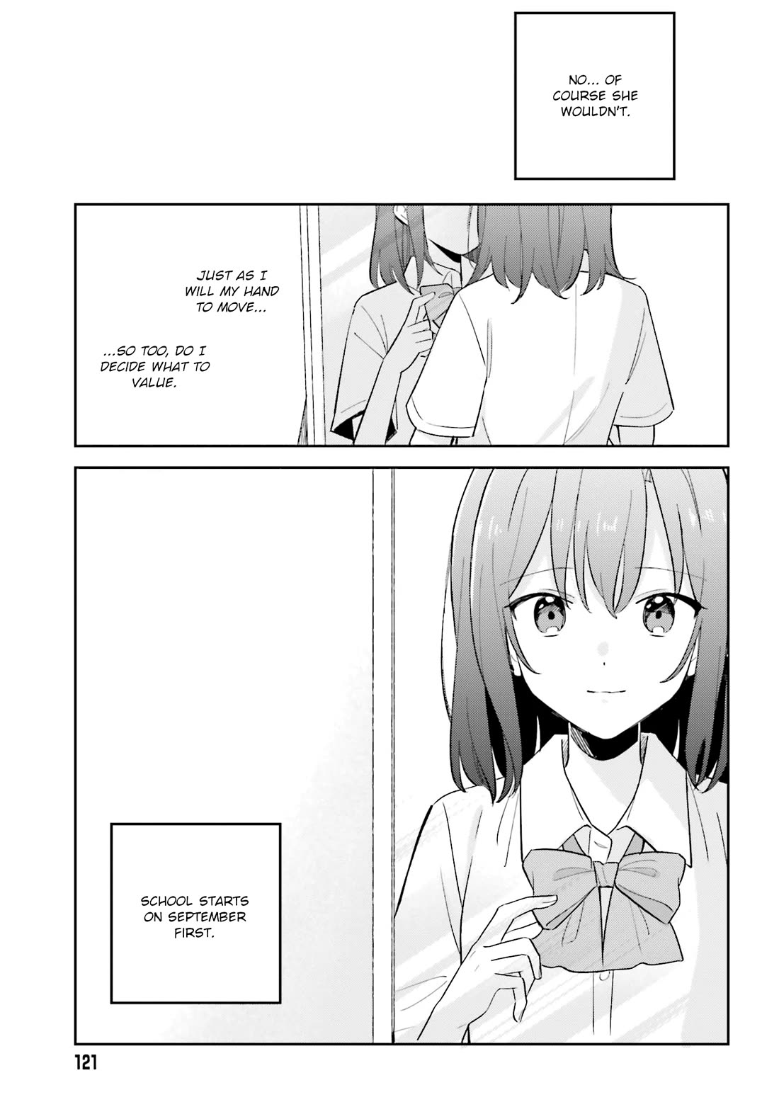 Adachi to Shimamura (Moke Yuzuhara) Chapter 39 page 21 - Chapter 39: The Warmth of Your Smile
