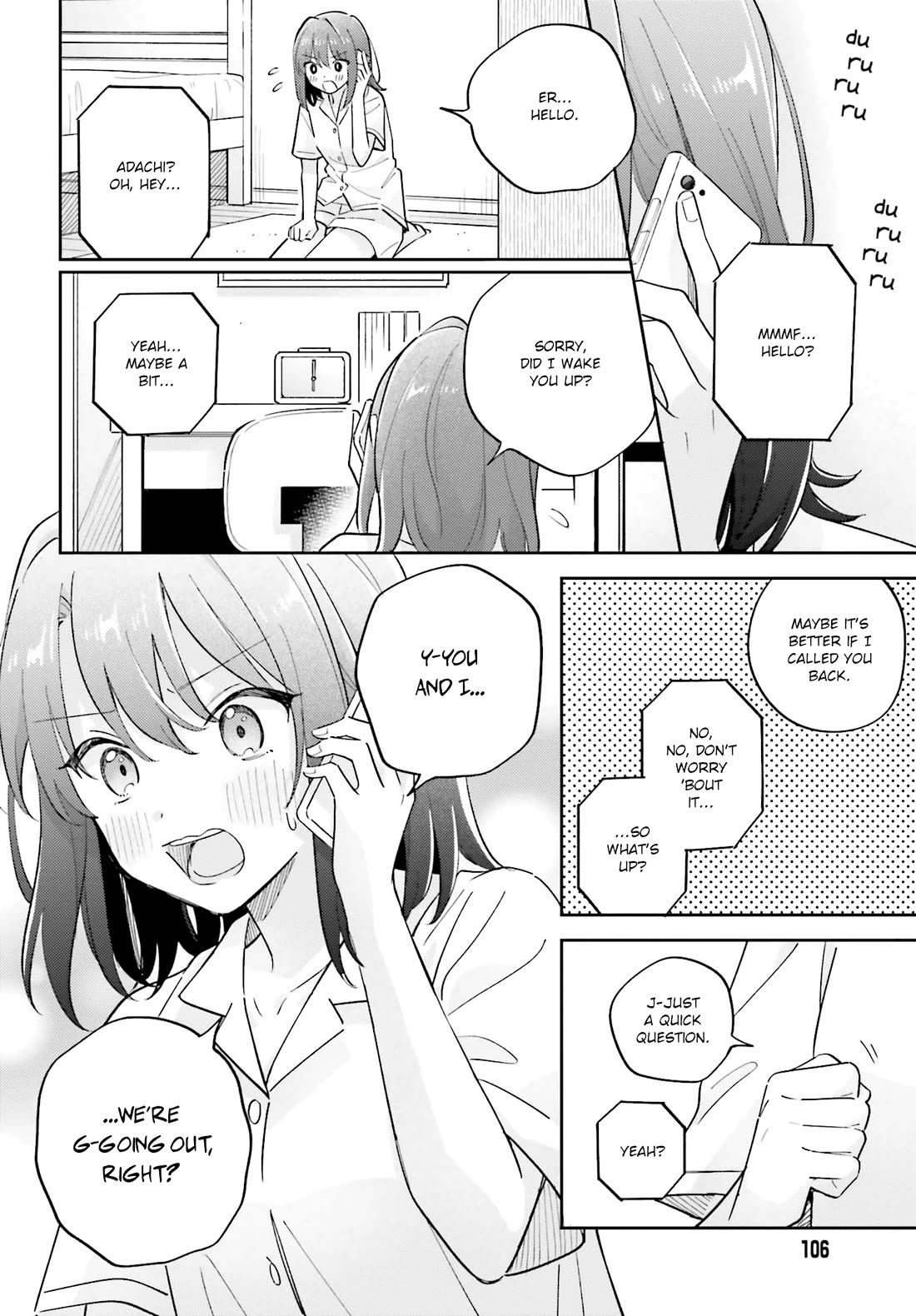 Adachi to Shimamura (Moke Yuzuhara) Chapter 39 page 6 - Chapter 39: The Warmth of Your Smile