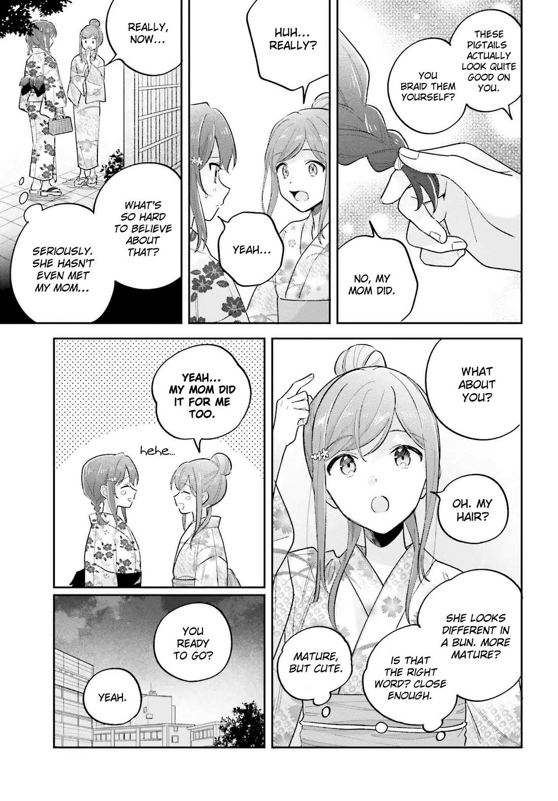 Adachi to Shimamura (Moke Yuzuhara) Chapter 40.1 page 11 - Chapter 40.1: Flight 1