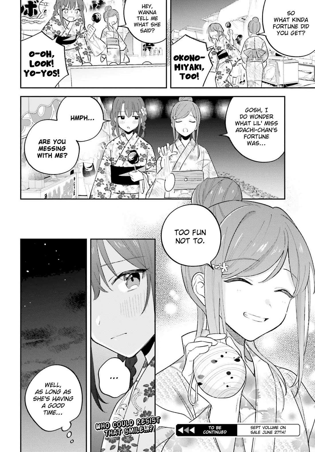 Adachi to Shimamura (Moke Yuzuhara) Chapter 40.1 page 18 - Chapter 40.1: Flight 1