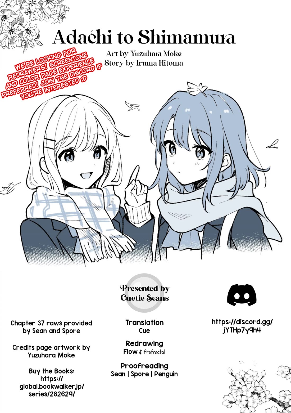 Adachi to Shimamura (Moke Yuzuhara) Chapter 40.1 page 19 - Chapter 40.1: Flight 1