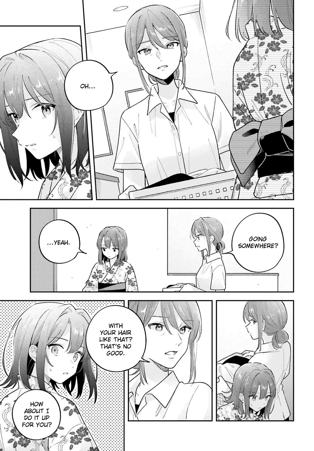 Adachi to Shimamura (Moke Yuzuhara) Chapter 40.1 page 3 - Chapter 40.1: Flight 1