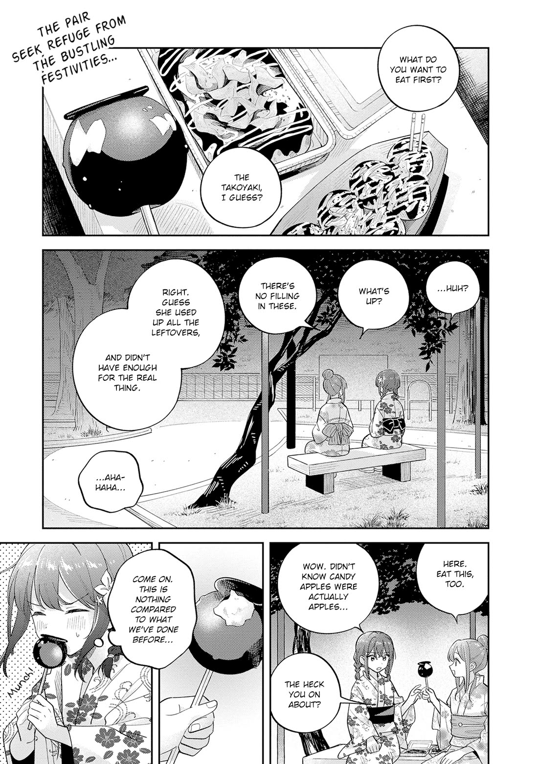 Adachi to Shimamura (Moke Yuzuhara) Chapter 40.2 page 1 - Chapter 40.2: Flight 2