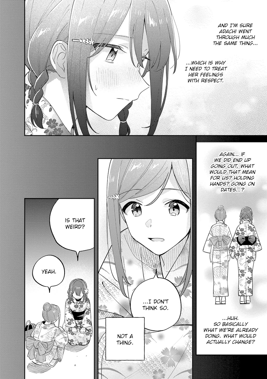 Adachi to Shimamura (Moke Yuzuhara) Chapter 40.2 page 19 - Chapter 40.2: Flight 2
