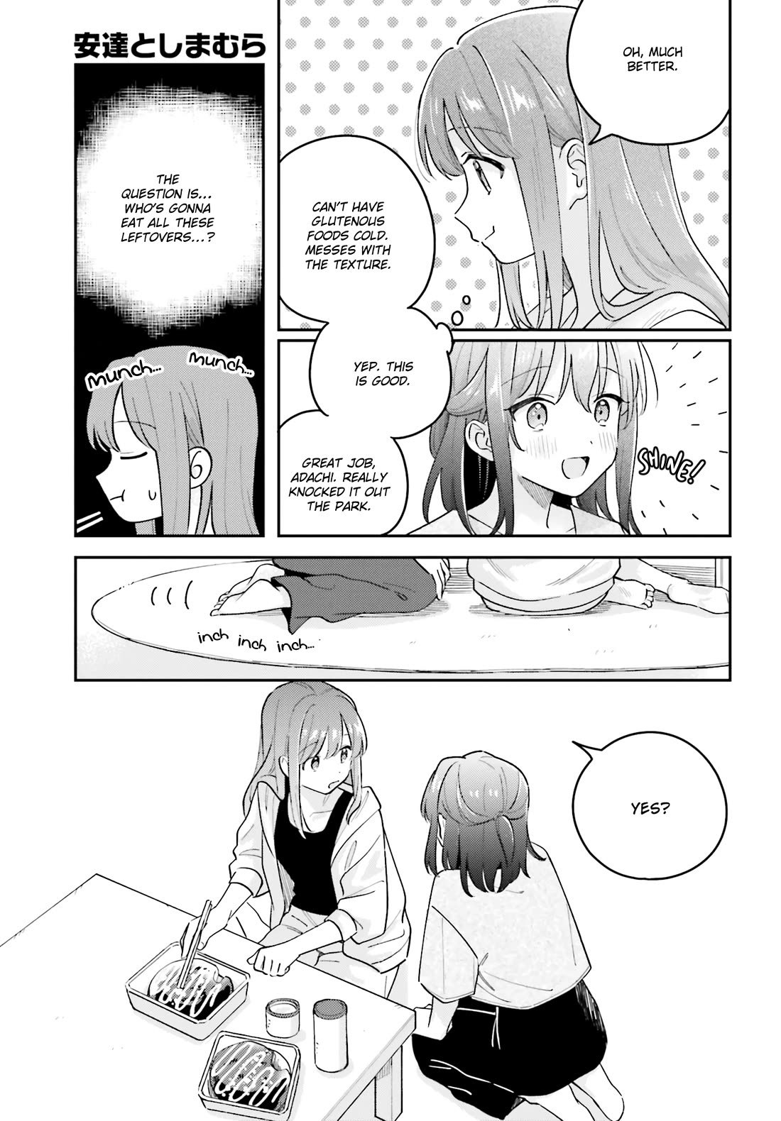 Adachi to Shimamura (Moke Yuzuhara) Chapter 40.3 page 15 - Chapter 40.3: A Moment of Peace Is All I Need 3