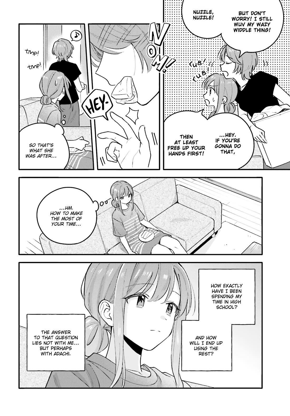 Adachi to Shimamura (Moke Yuzuhara) Chapter 40.3 page 2 - Chapter 40.3: A Moment of Peace Is All I Need 3