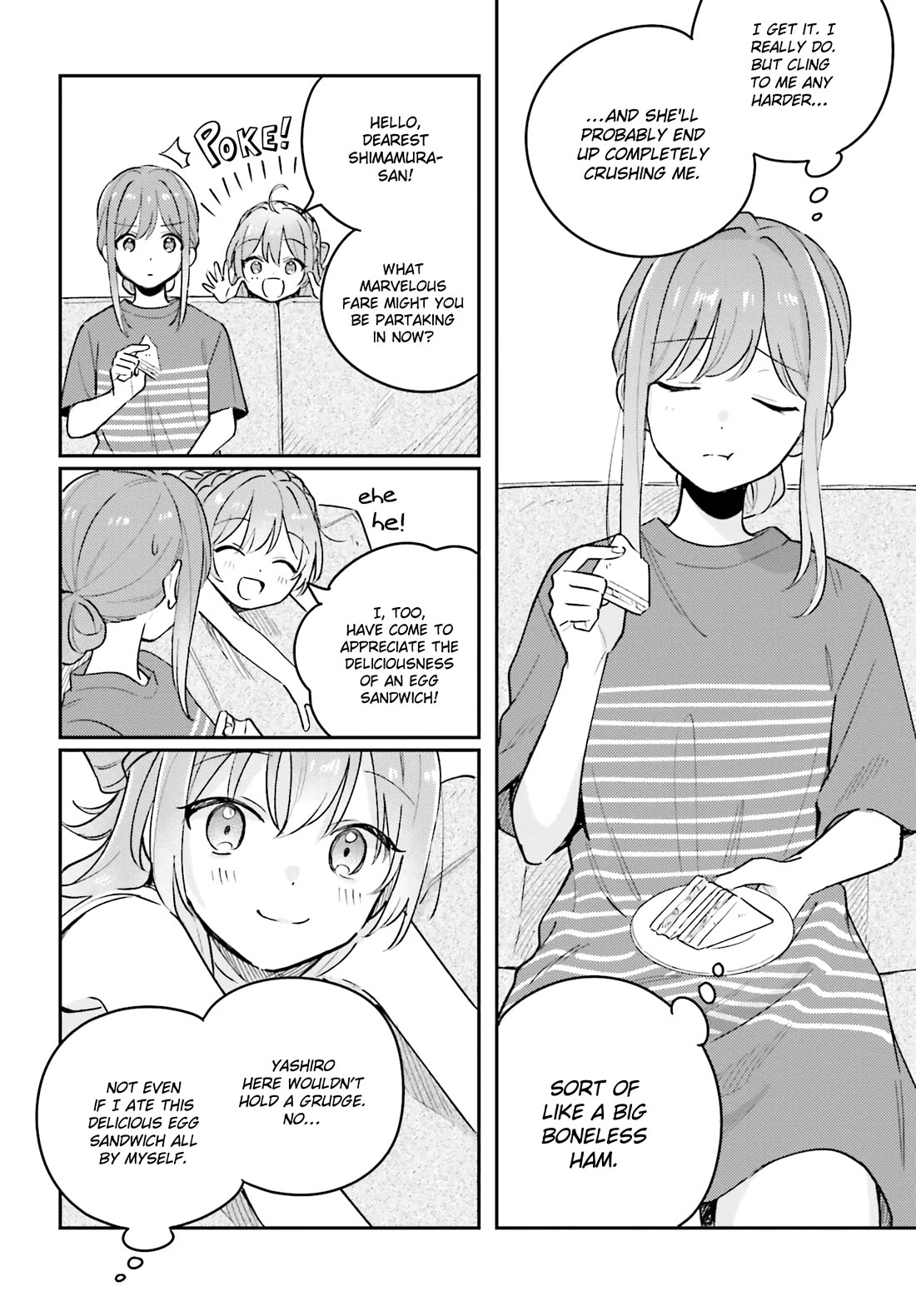 Adachi to Shimamura (Moke Yuzuhara) Chapter 40.3 page 4 - Chapter 40.3: A Moment of Peace Is All I Need 3