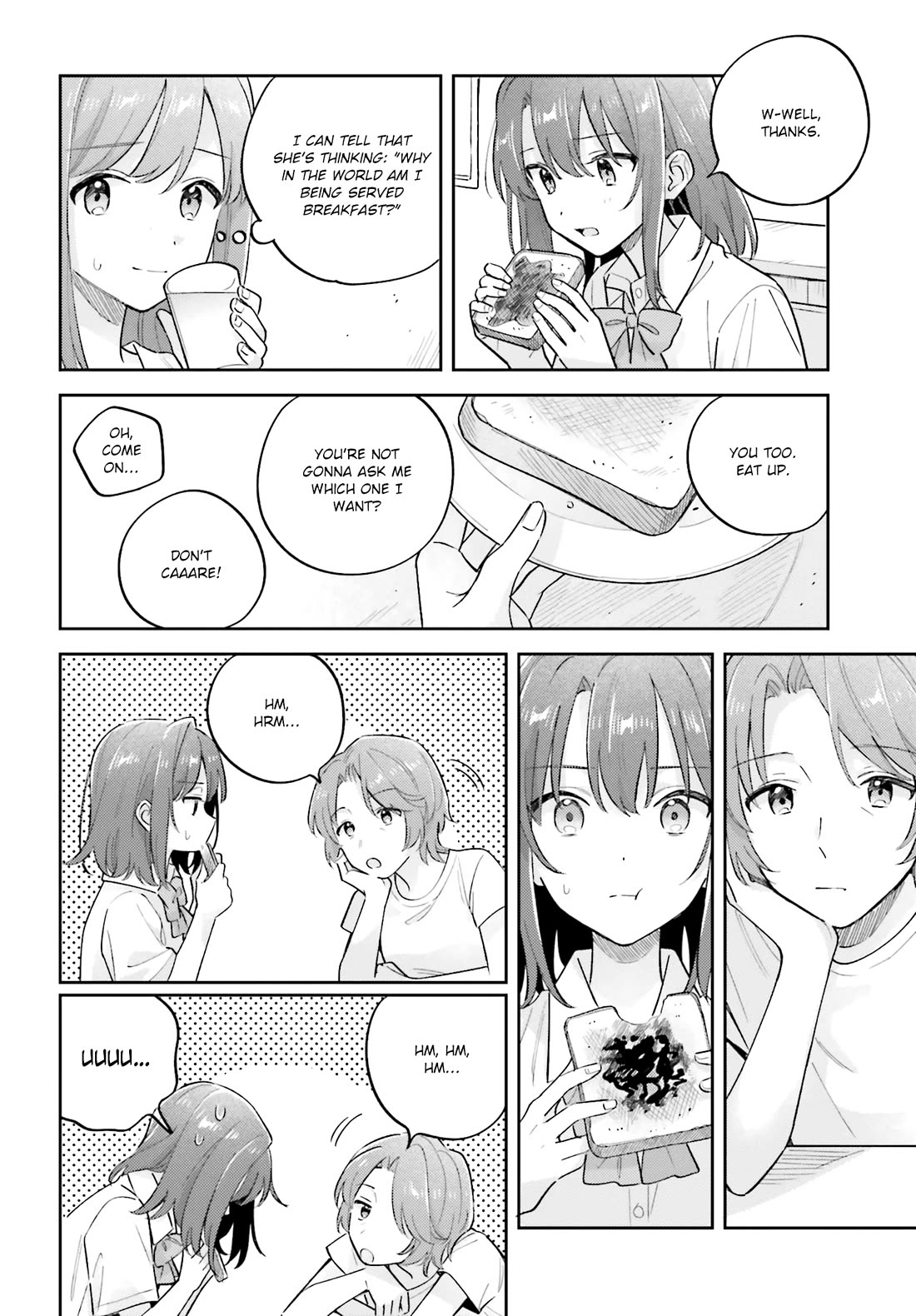 Adachi to Shimamura (Moke Yuzuhara) Chapter 40 page 12 - Chapter 40: A Moment of Peace Is All I Need