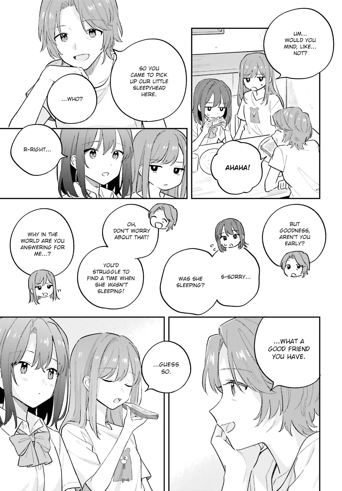 Adachi to Shimamura (Moke Yuzuhara) Chapter 40 page 13 - Chapter 40: A Moment of Peace Is All I Need