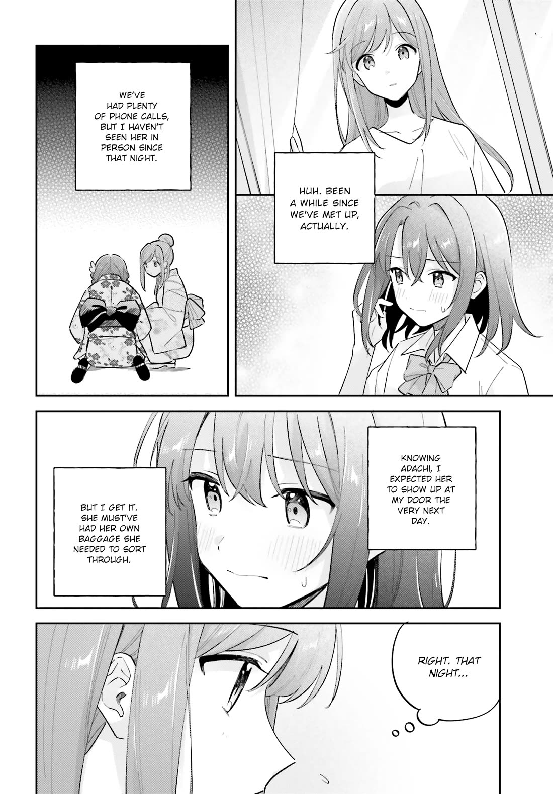 Adachi to Shimamura (Moke Yuzuhara) Chapter 40 page 4 - Chapter 40: A Moment of Peace Is All I Need