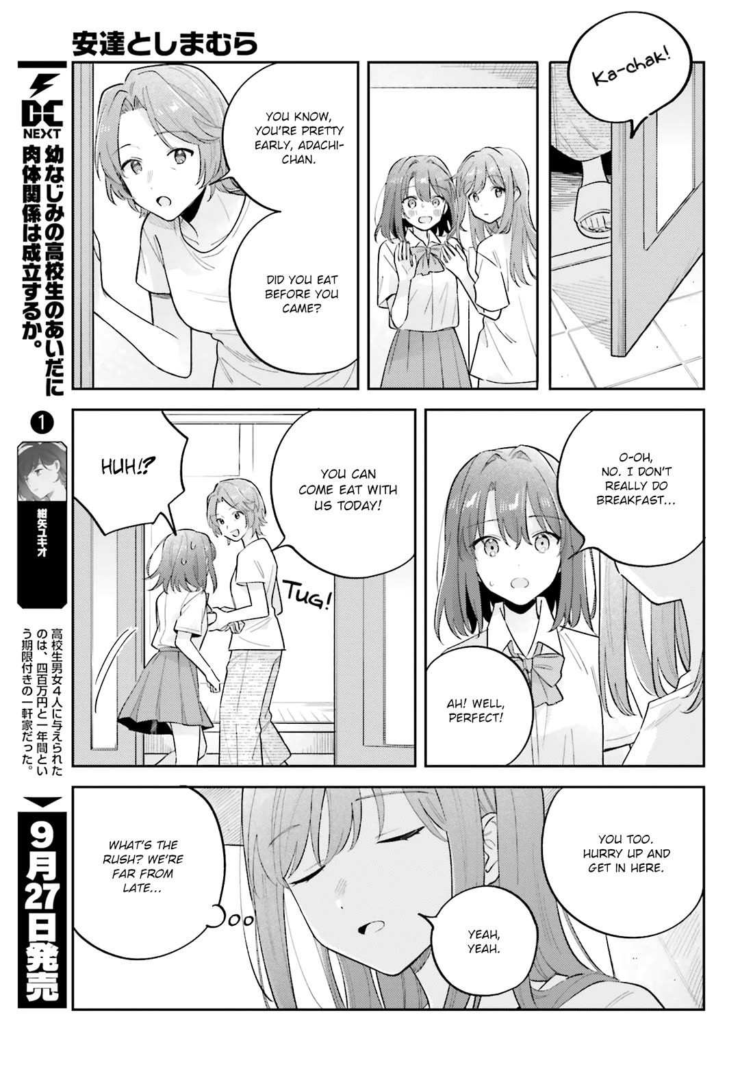 Adachi to Shimamura (Moke Yuzuhara) Chapter 40 page 9 - Chapter 40: A Moment of Peace Is All I Need