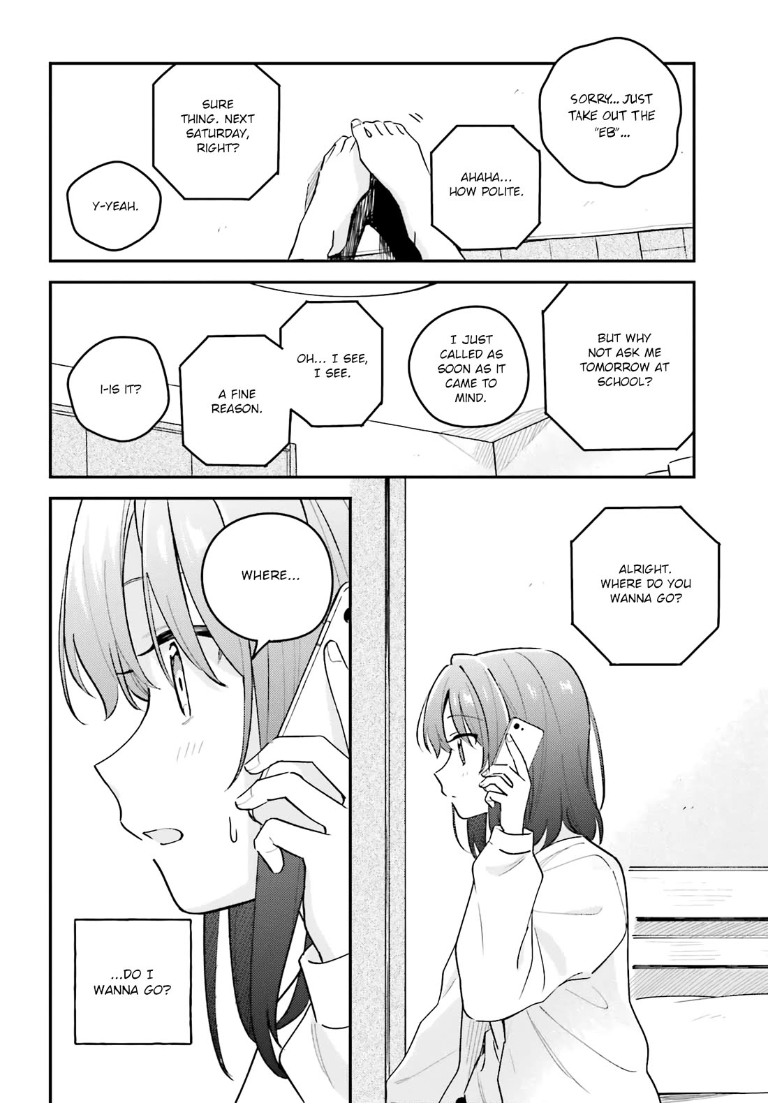 Adachi to Shimamura (Moke Yuzuhara) Chapter 41 page 14 - Chapter 41: Words So Mundane