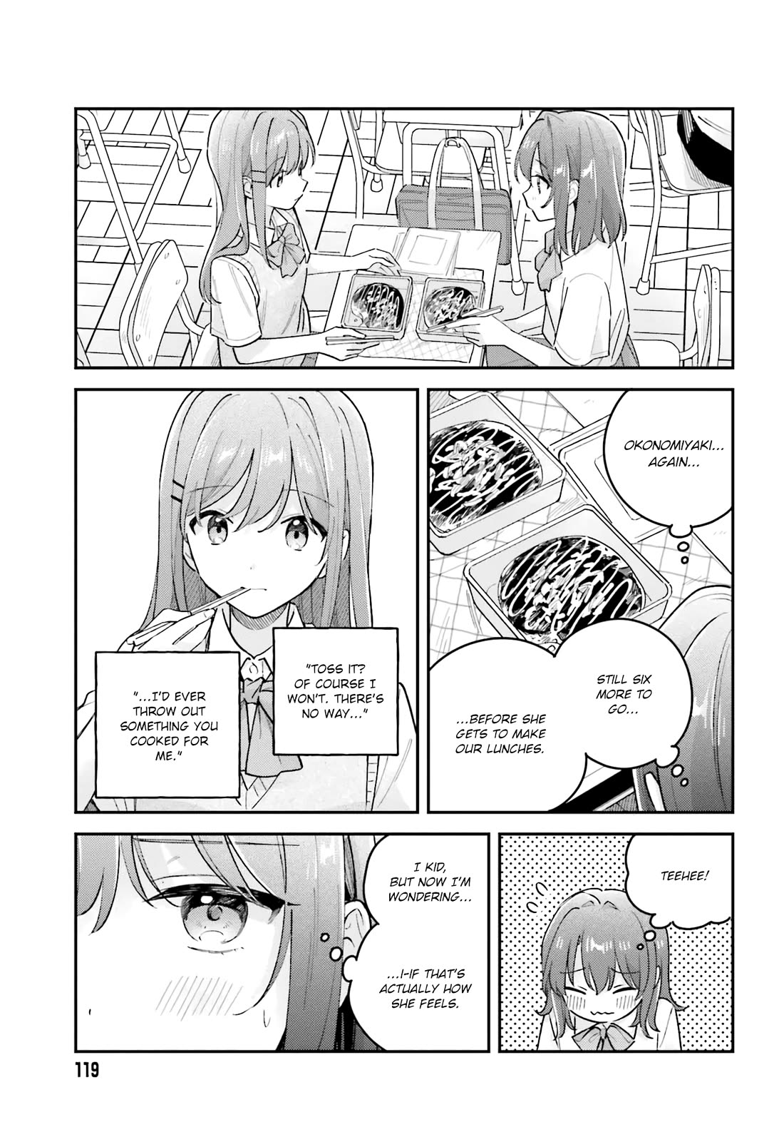 Adachi to Shimamura (Moke Yuzuhara) Chapter 41 page 5 - Chapter 41: Words So Mundane