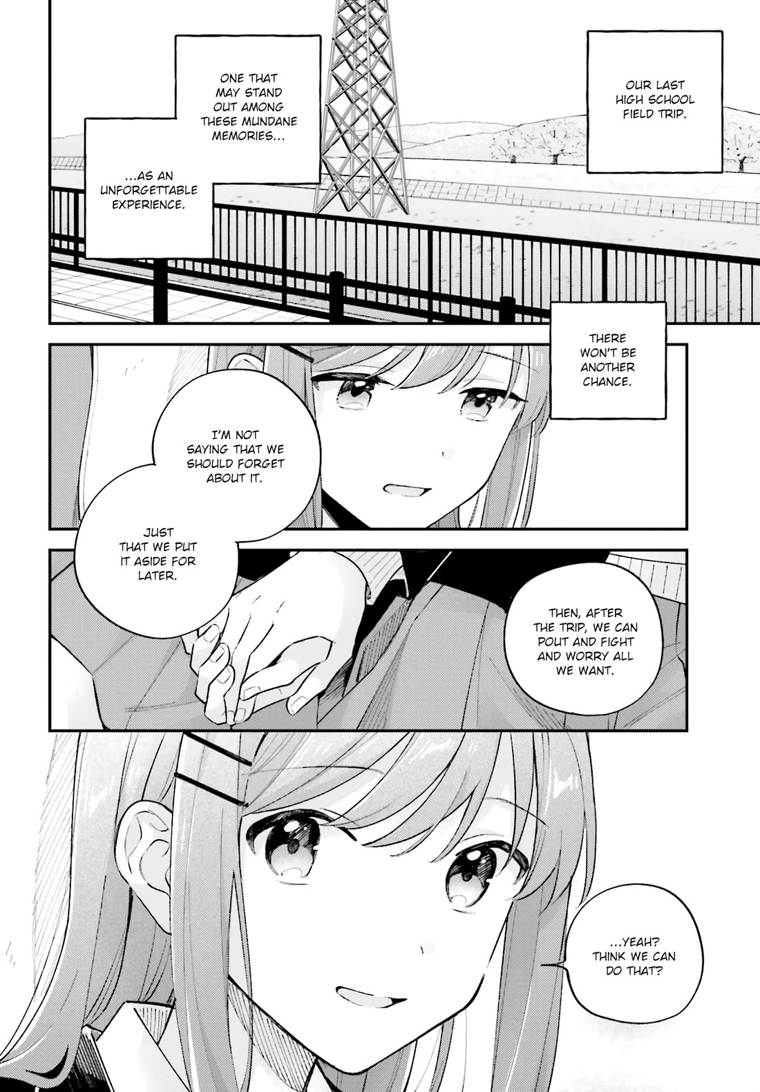 Adachi to Shimamura (Moke Yuzuhara) Chapter 44.2 page 13 - Chapter 44.2: Our First Journey 2