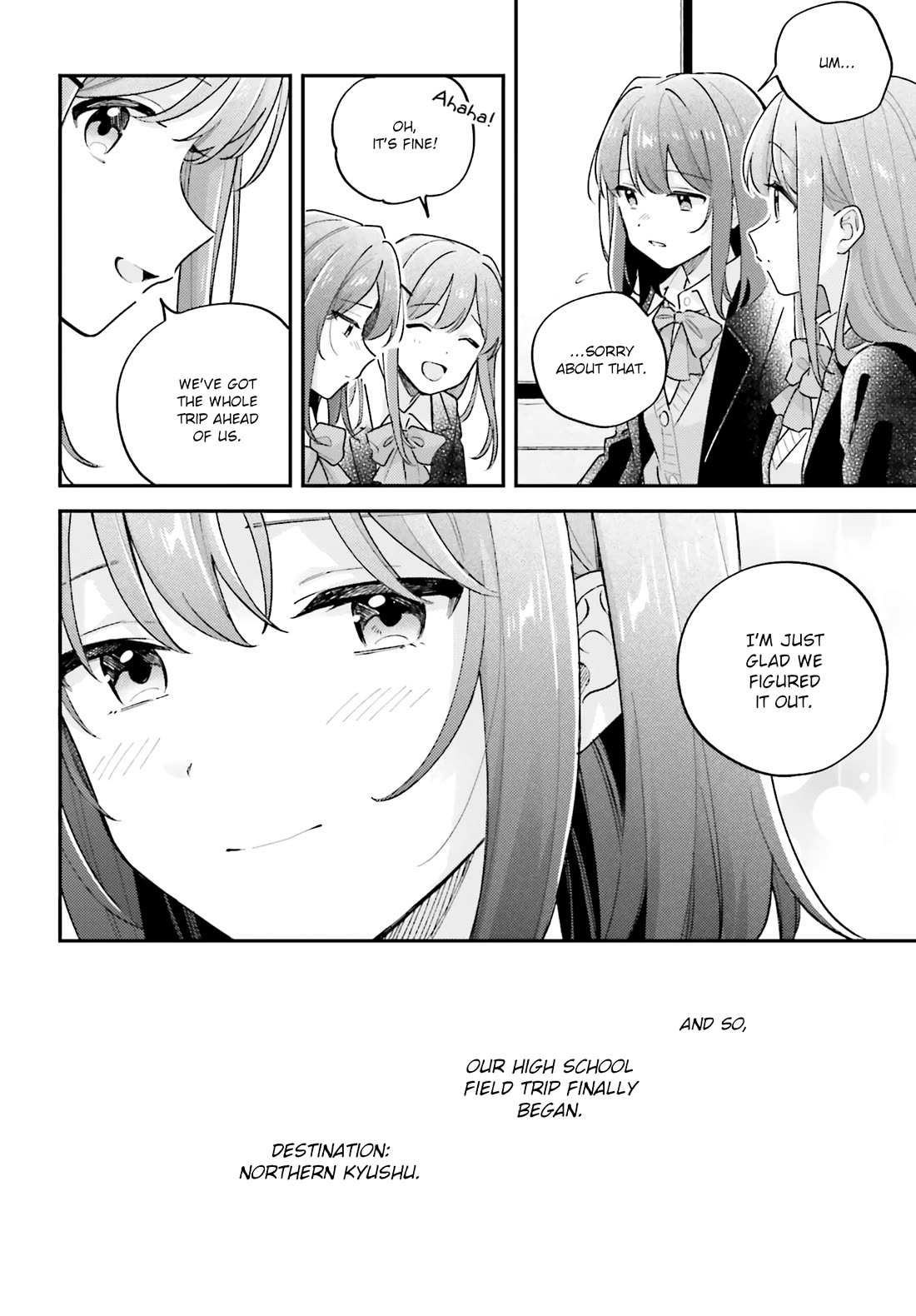 Adachi to Shimamura (Moke Yuzuhara) Chapter 44.2 page 15 - Chapter 44.2: Our First Journey 2