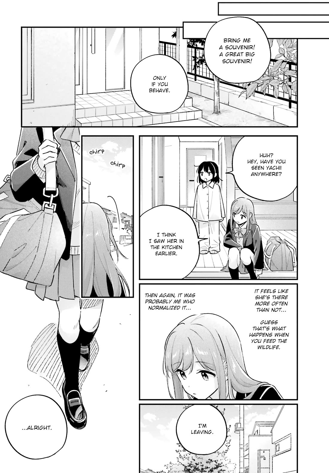 Adachi to Shimamura (Moke Yuzuhara) Chapter 44.2 page 9 - Chapter 44.2: Our First Journey 2