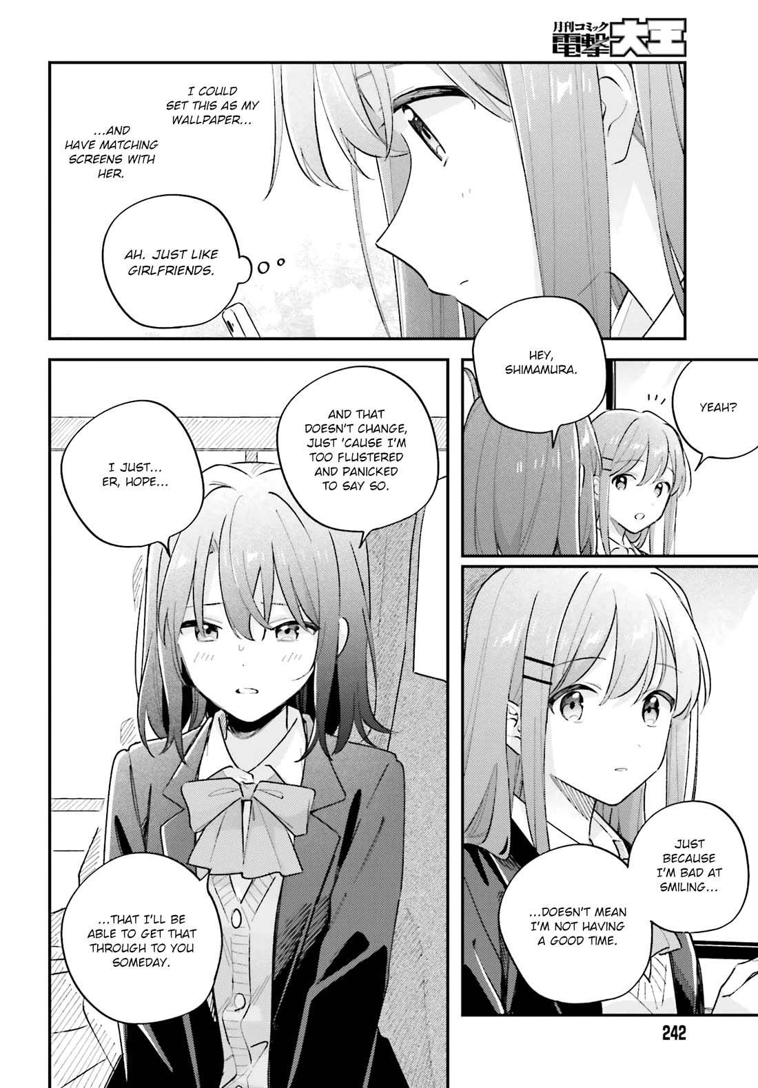 Adachi to Shimamura (Moke Yuzuhara) Chapter 44.3 page 12 - Chapter 44.3: Our First Journey 3