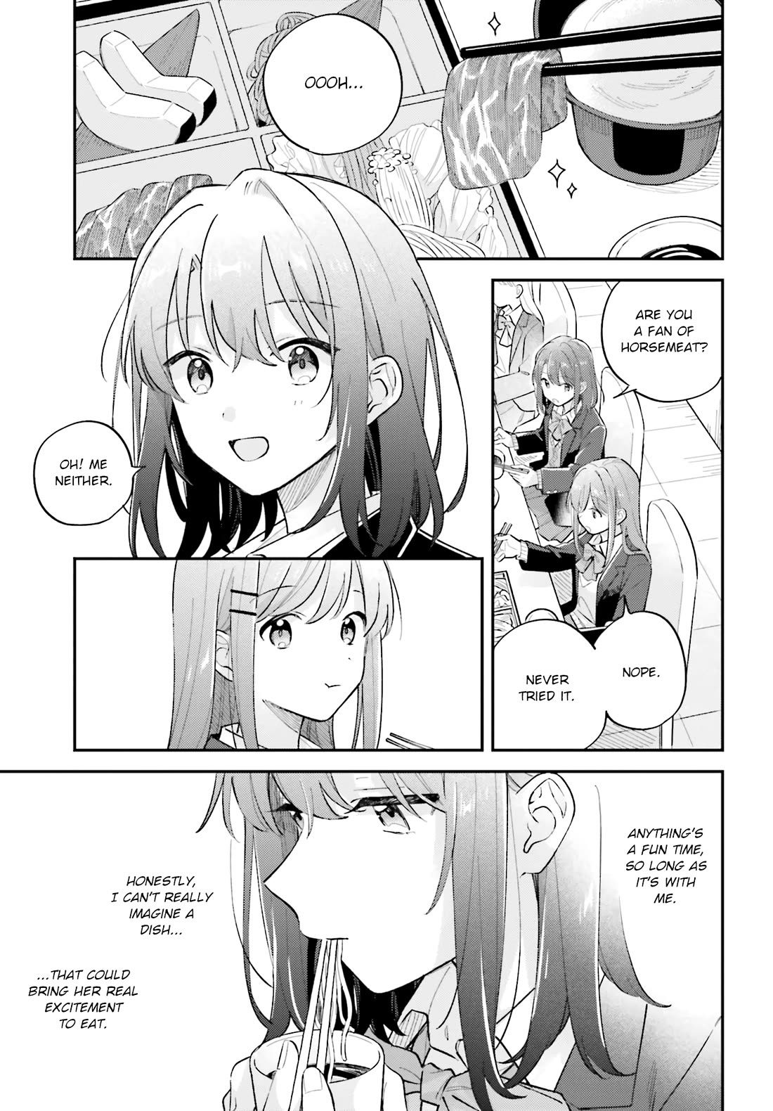 Adachi to Shimamura (Moke Yuzuhara) Chapter 44.3 page 15 - Chapter 44.3: Our First Journey 3