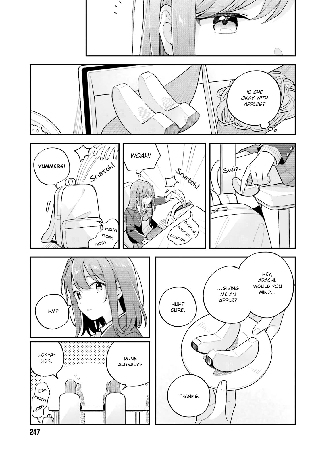 Adachi to Shimamura (Moke Yuzuhara) Chapter 44.3 page 17 - Chapter 44.3: Our First Journey 3
