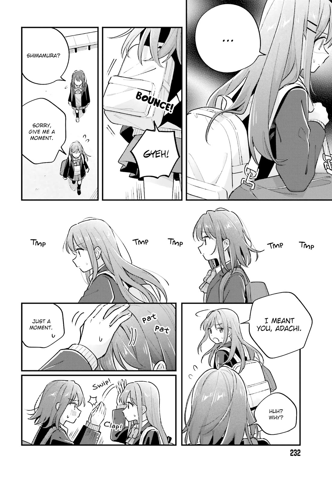 Adachi to Shimamura (Moke Yuzuhara) Chapter 44.3 page 2 - Chapter 44.3: Our First Journey 3