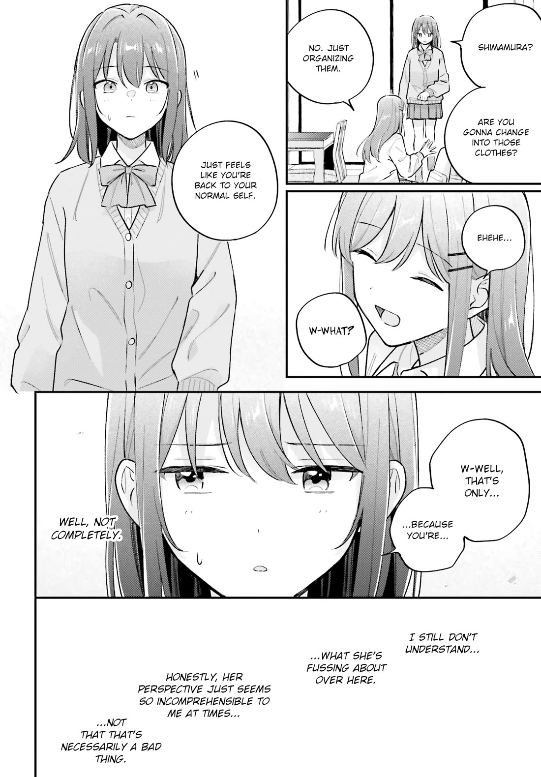 Adachi to Shimamura (Moke Yuzuhara) Chapter 44.3 page 20 - Chapter 44.3: Our First Journey 3