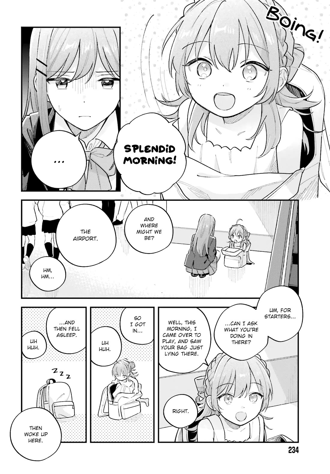Adachi to Shimamura (Moke Yuzuhara) Chapter 44.3 page 4 - Chapter 44.3: Our First Journey 3