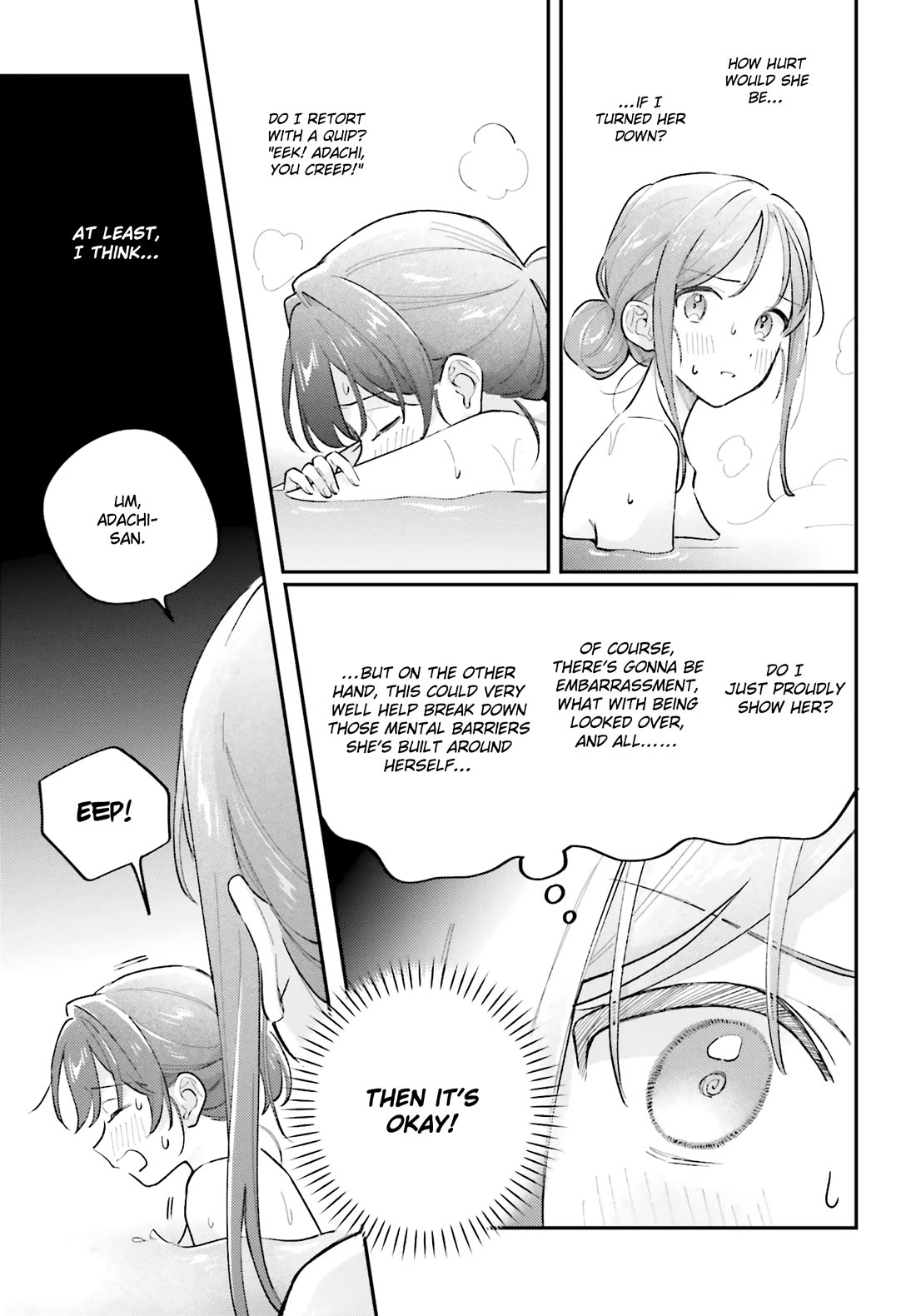 Adachi to Shimamura (Moke Yuzuhara) Chapter 44.4 page 21 - Chapter 44.4: Our First Journey 4