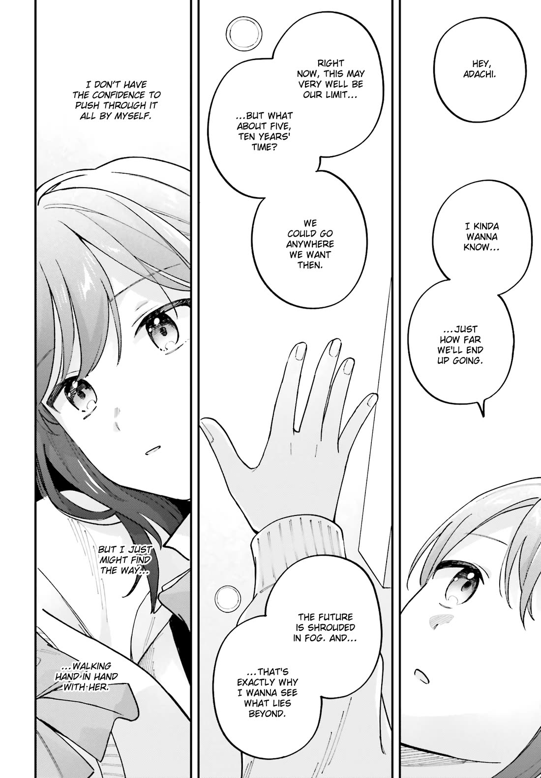 Adachi to Shimamura (Moke Yuzuhara) Chapter 44.7 page 10 - Chapter 44.7: Our First Journey 7