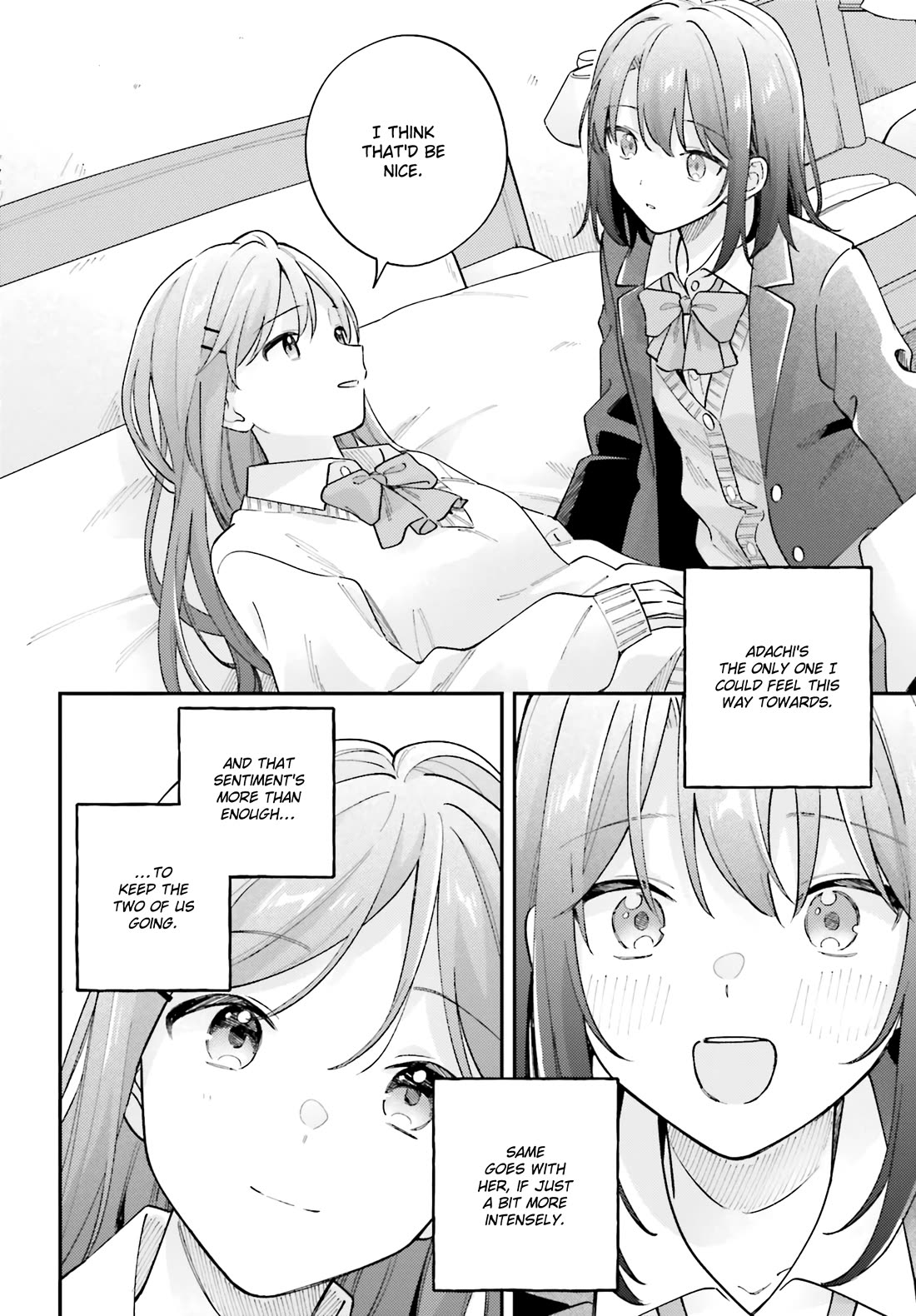 Adachi to Shimamura (Moke Yuzuhara) Chapter 44.7 page 12 - Chapter 44.7: Our First Journey 7