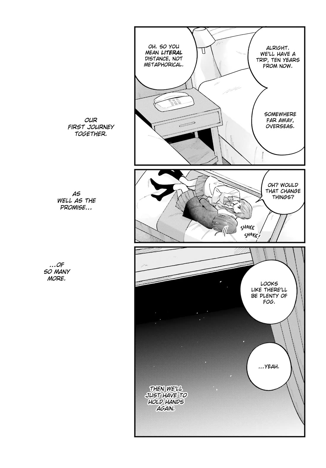 Adachi to Shimamura (Moke Yuzuhara) Chapter 44.7 page 13 - Chapter 44.7: Our First Journey 7