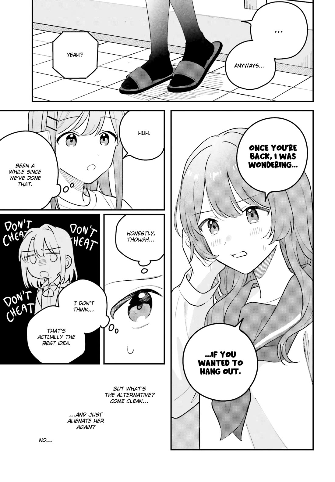 Adachi to Shimamura (Moke Yuzuhara) Chapter 44 page 17 - Chapter 44: Our First Journey 1