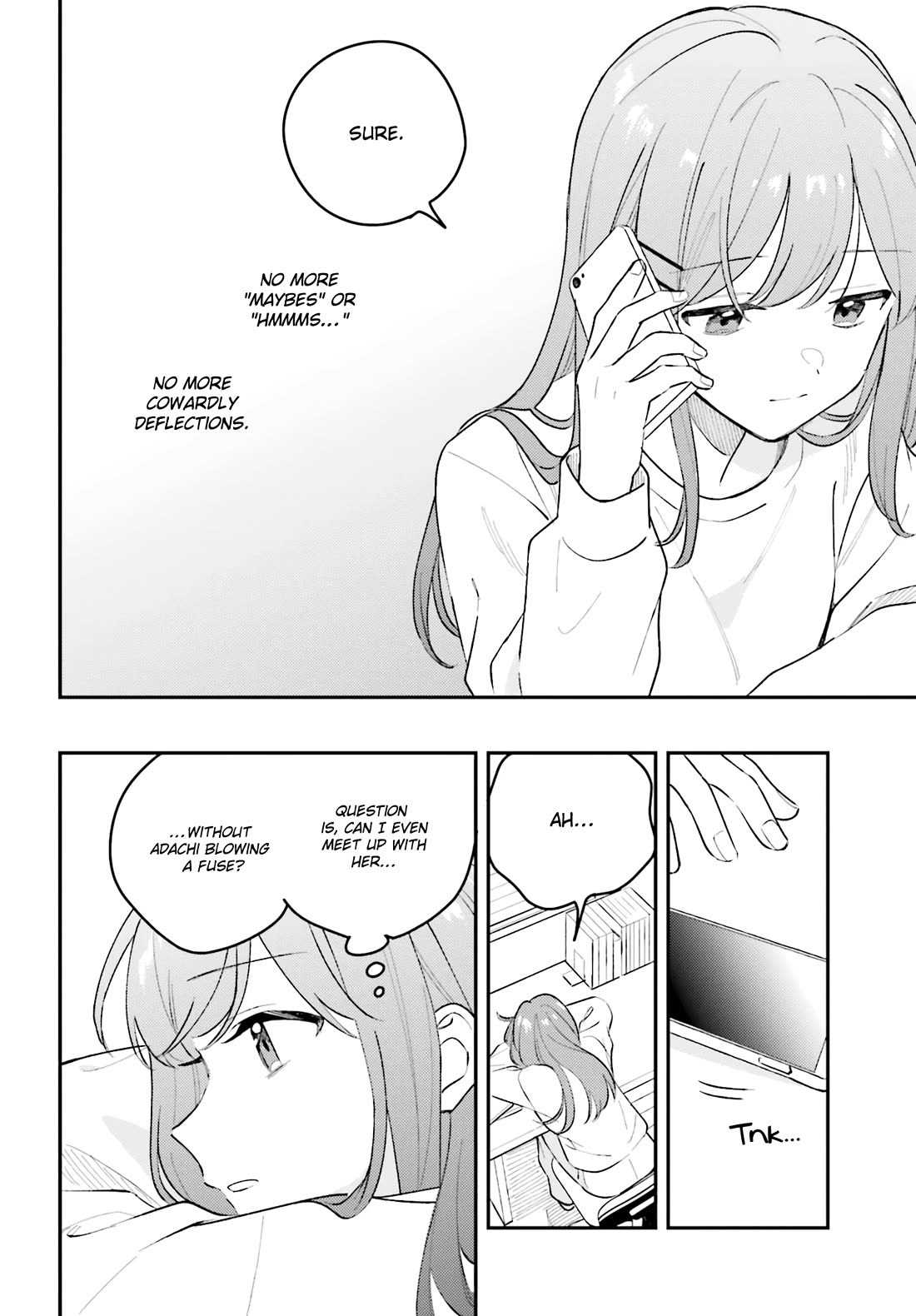 Adachi to Shimamura (Moke Yuzuhara) Chapter 44 page 18 - Chapter 44: Our First Journey 1