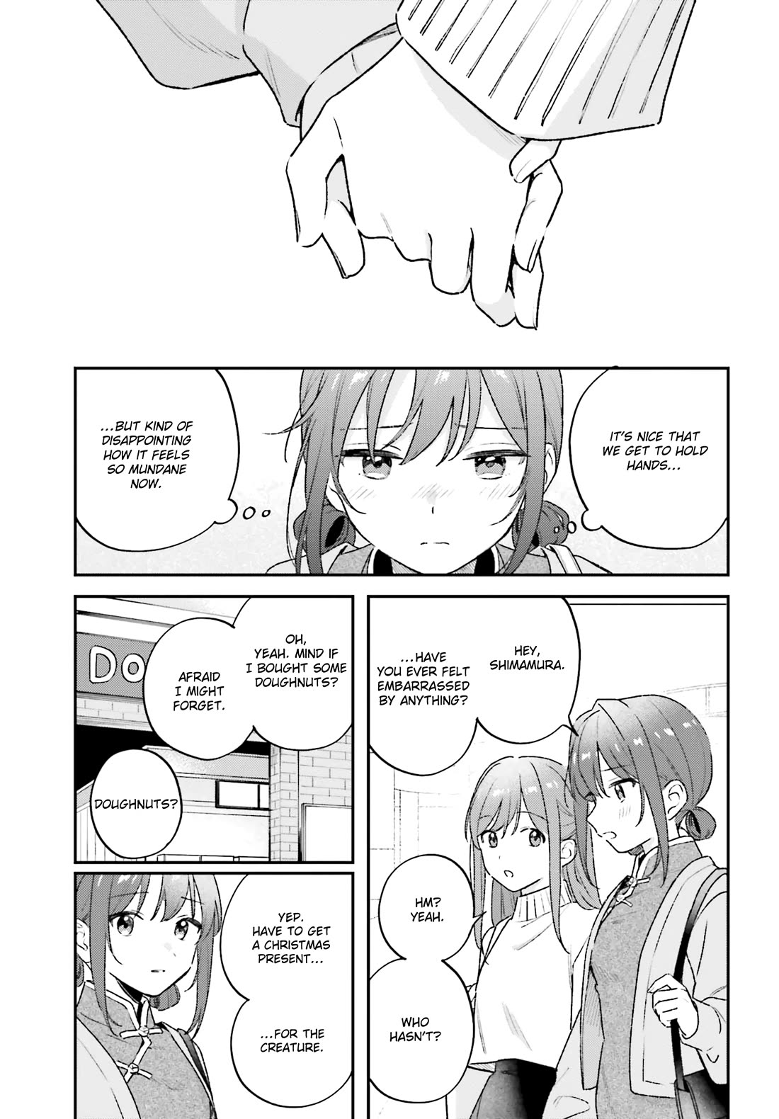 Adachi to Shimamura (Moke Yuzuhara) Chapter 45.1 page 13 - Chapter 45.1: Sakura Christmas Scrolls 1