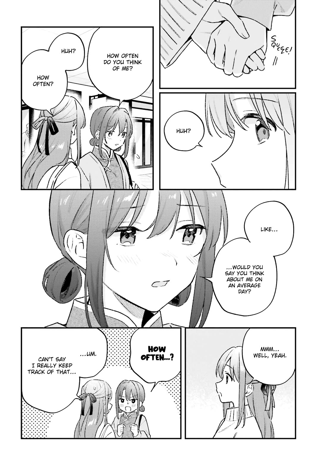 Adachi to Shimamura (Moke Yuzuhara) Chapter 45.1 page 14 - Chapter 45.1: Sakura Christmas Scrolls 1